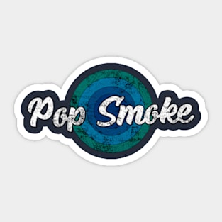 Vintage Pop Smoke Sticker